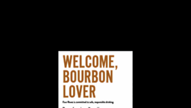 What Fourrosesbourbon.com website looked like in 2021 (3 years ago)