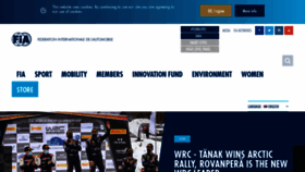 What Fia.com website looked like in 2021 (3 years ago)