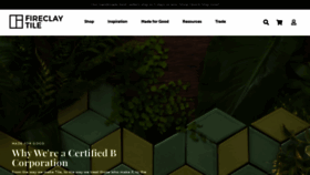What Fireclaytile.com website looked like in 2021 (3 years ago)