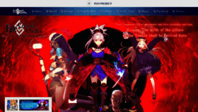 What Fate-go.us website looked like in 2021 (3 years ago)