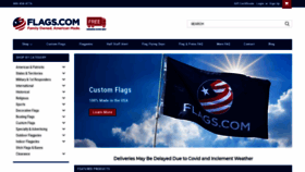 What Flags.com website looked like in 2021 (3 years ago)