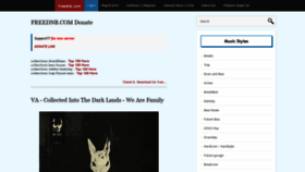 What Freednb.com website looked like in 2021 (3 years ago)
