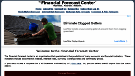 What Forecasts.org website looked like in 2021 (3 years ago)