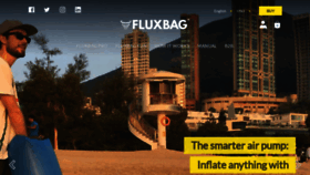 What Fluxbag.com website looked like in 2021 (3 years ago)