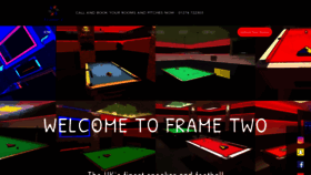What Frame2complex.com website looked like in 2021 (3 years ago)
