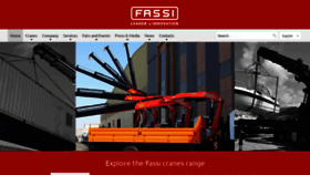 What Fassi.com website looked like in 2021 (3 years ago)