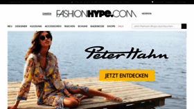 What Fashionhype.com website looked like in 2021 (3 years ago)