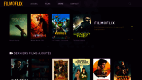 What Filmoflix.com website looked like in 2021 (3 years ago)