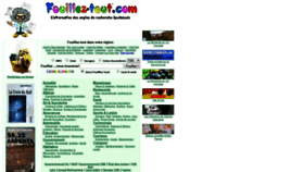 What Fouillez-tout.com website looked like in 2021 (3 years ago)
