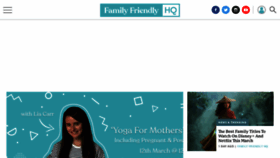 What Familyfriendlyhq.ie website looked like in 2021 (3 years ago)