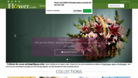 What Flower.com website looked like in 2021 (3 years ago)