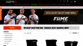 What Famemma-shop.com website looked like in 2021 (3 years ago)