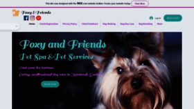 What Foxyandfriends.net website looked like in 2021 (3 years ago)