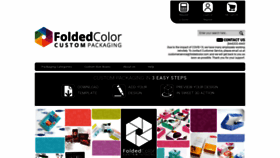 What Foldedcolor.com website looked like in 2021 (3 years ago)
