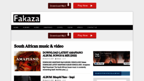 What Fakaza2018.com website looked like in 2021 (3 years ago)