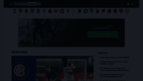 What Footballnews24.it website looked like in 2021 (3 years ago)