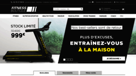 What Fitnessboutique.fr website looked like in 2021 (3 years ago)
