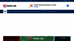 What Freegpl.com website looked like in 2021 (3 years ago)