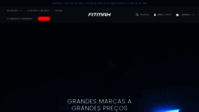 What Fitmax.com website looked like in 2021 (3 years ago)