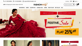 What Fashionwebz.com website looked like in 2021 (3 years ago)