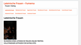 What Fumema.de website looked like in 2021 (3 years ago)