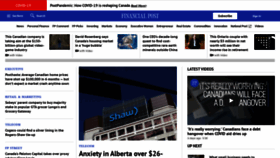 What Financialpost.com website looked like in 2021 (3 years ago)