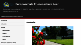 What Friesenschule.eu website looked like in 2021 (3 years ago)