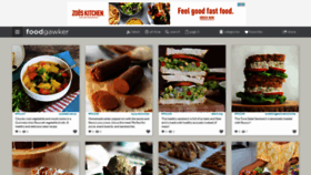 What Foodgawker.com website looked like in 2021 (3 years ago)