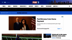 What Fox5sandiego.com website looked like in 2021 (3 years ago)