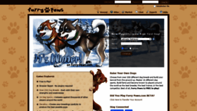 What Furry-paws.com website looked like in 2021 (3 years ago)