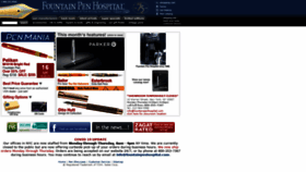 What Fountainpenhospital.com website looked like in 2021 (3 years ago)