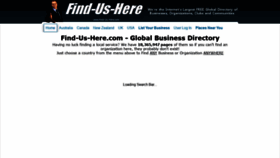 What Find-us-here.com website looked like in 2021 (3 years ago)