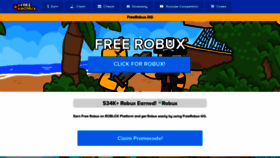 What Freerobux.gg website looked like in 2021 (3 years ago)