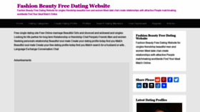 What Fashionbeauty1.com website looked like in 2021 (3 years ago)