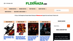What Flixmaza.com website looked like in 2021 (3 years ago)