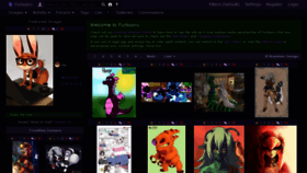 What Furbooru.org website looked like in 2021 (4 years ago)