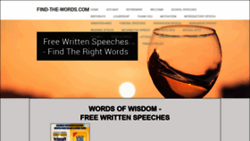 What Find-the-words.com website looked like in 2021 (3 years ago)