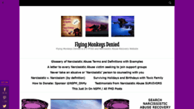 What Flyingmonkeysdenied.com website looked like in 2021 (3 years ago)