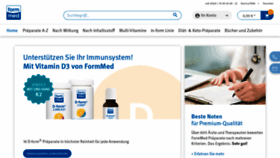 What Formmed-shop.de website looked like in 2021 (3 years ago)