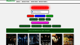 What Filmygod.co website looked like in 2021 (3 years ago)
