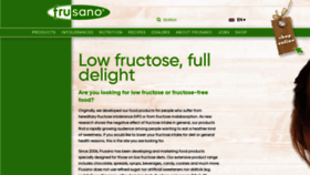 What Frusano.com website looked like in 2021 (3 years ago)