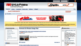 What Fiatklubpolska.pl website looked like in 2021 (3 years ago)
