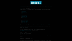What Ffmovies.ru website looked like in 2021 (3 years ago)