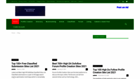 What Foundationbacklink.com website looked like in 2021 (3 years ago)