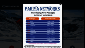 What Fariya.com website looked like in 2021 (3 years ago)