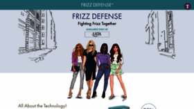 What Frizzdefense.com website looked like in 2021 (3 years ago)