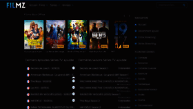 What Filmz.ws website looked like in 2021 (5 years ago)