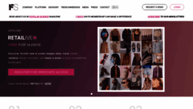 What Fashionsnoops.com website looked like in 2021 (3 years ago)