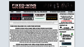What Fixed-wins.com website looked like in 2021 (3 years ago)