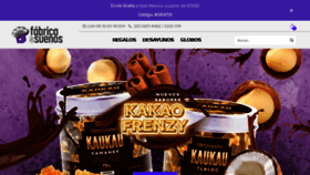 What Fabricadesuenos.com.mx website looked like in 2021 (5 years ago)